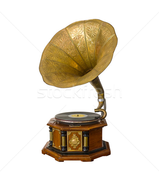 Vintage Gramophone Stock photo © stoonn