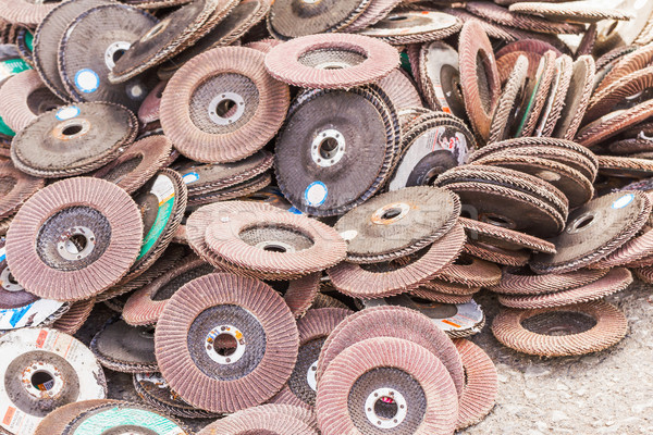 старые различный колесо диск материальных никто Сток-фото © stoonn