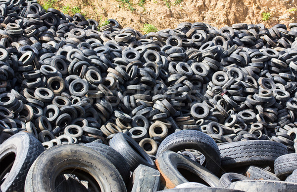 Heap old Tires  Stock photo © stoonn