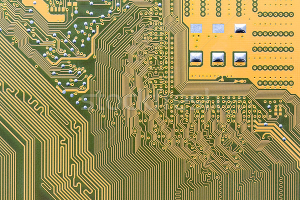  Circuit board integrated on computer Stock photo © stoonn