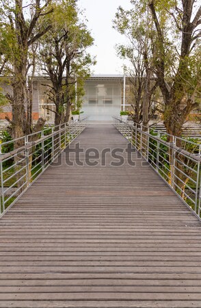 Wooden walkway  Stock photo © stoonn
