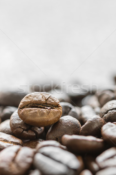 Tas brun grain de café grains de café [[stock_photo]] © stoonn