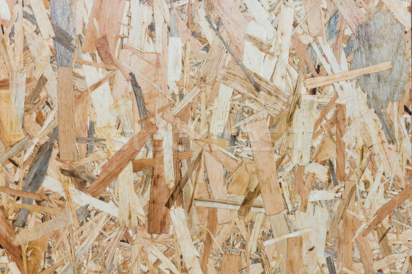 Close up texture of oriented strand board - OSB Stock photo © stoonn