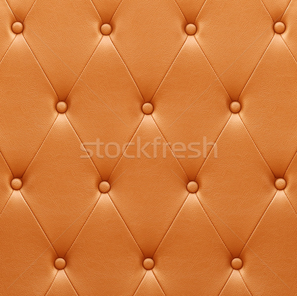 Minta narancs bőr ülés kárpit divat Stock fotó © stoonn