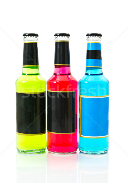 Set wine bottles Stock photo © stoonn