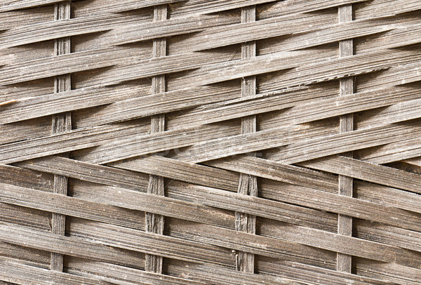 Old Bamboo handy craft Stock photo © stoonn