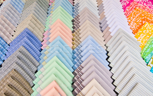 Fazzoletto fila vendere bellezza triste tessuto Foto d'archivio © stoonn