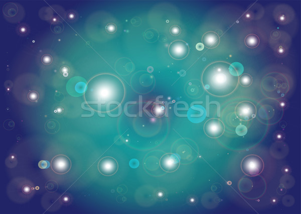 Stea abstract vector violet cer Imagine de stoc © stoonn