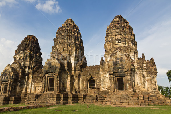 Wat Phra Prang Sam Yot Stock photo © stoonn