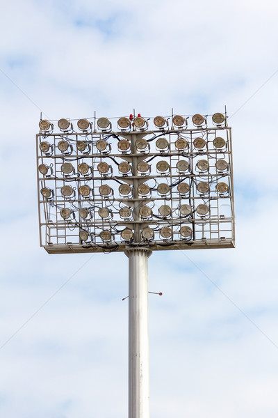 Stadium Spot-light tower Stock photo © stoonn