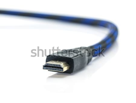 HDMI cable on a white background Stock photo © stoonn