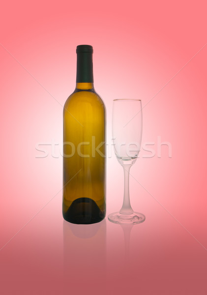 Empty bottles and glasses  Stock photo © stoonn