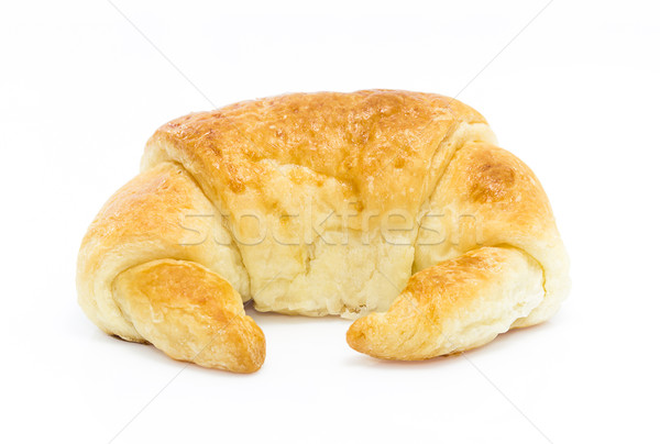 Fraîches croissant isolé blanche pain groupe [[stock_photo]] © stoonn