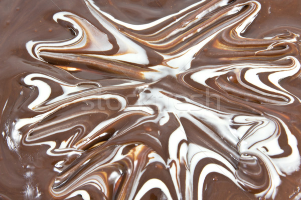 Chocolat photos blanche noir mixte ensemble [[stock_photo]] © Stootsy