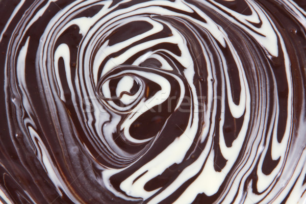 Chocolat texture photos blanche noir mixte [[stock_photo]] © Stootsy