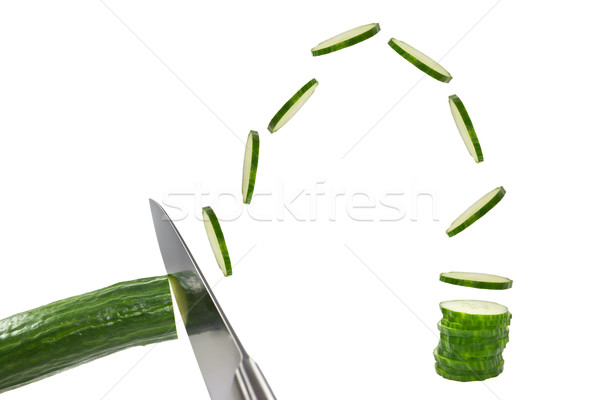 Concombre photos quelqu'un up concombres [[stock_photo]] © Stootsy