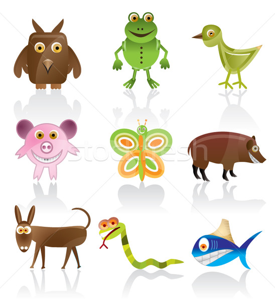 wild animal vector  Stock photo © stoyanh