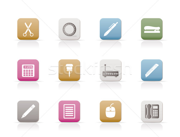 Stock photo: Business and Office icons