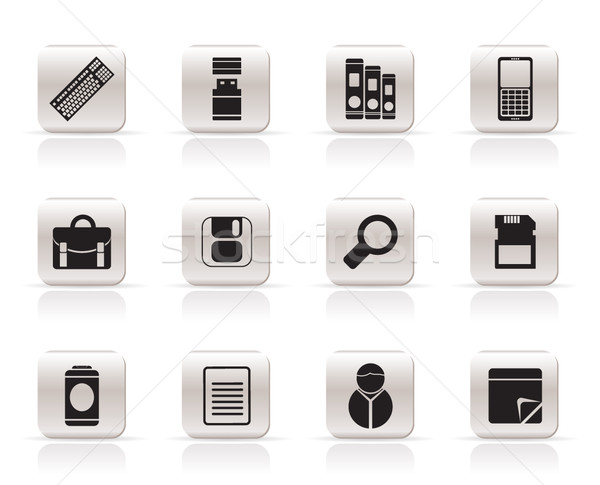 Business and Office tools icons  Stock photo © stoyanh