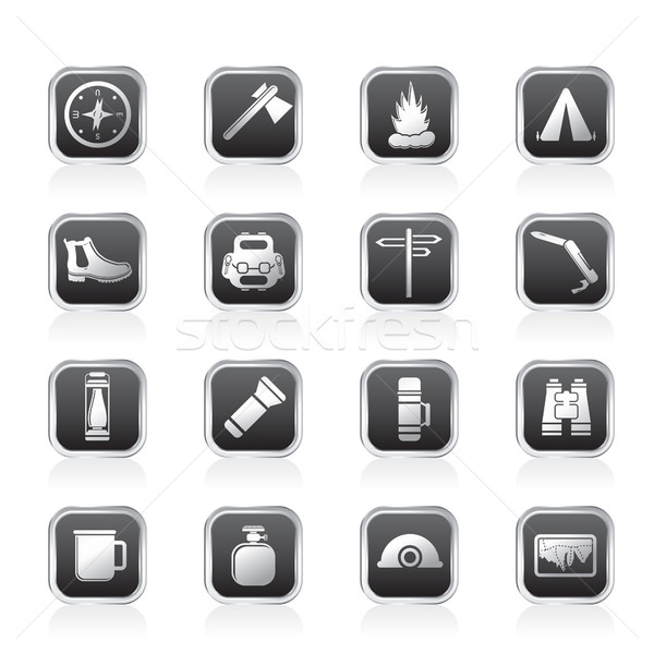 Tourism and Holiday icons  Stock photo © stoyanh