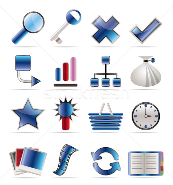 Stock photo: Internet and Web Site Icons