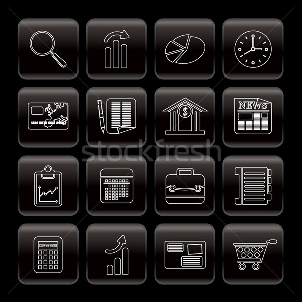 Line Business and Office  Internet Icons  Stock photo © stoyanh