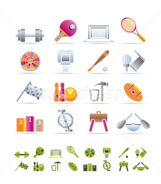 Stockfoto: Sport · versnelling · tools · vector · water