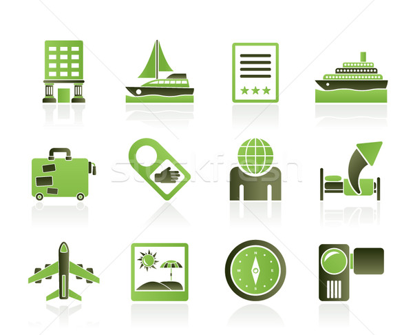 Travel, vacation and holidays icon  Stock photo © stoyanh