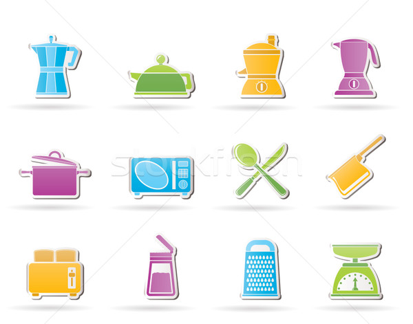 kitchen and household equipment icon  Stock photo © stoyanh