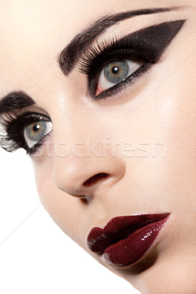 Sultry Gothic Beauty Stock photo © stryjek