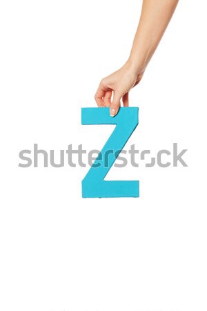 Mână scrisoare top femeie Imagine de stoc © stryjek