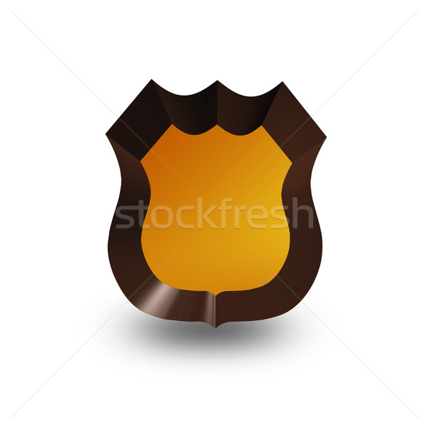 plain award winning sign on white Stock photo © stryjek