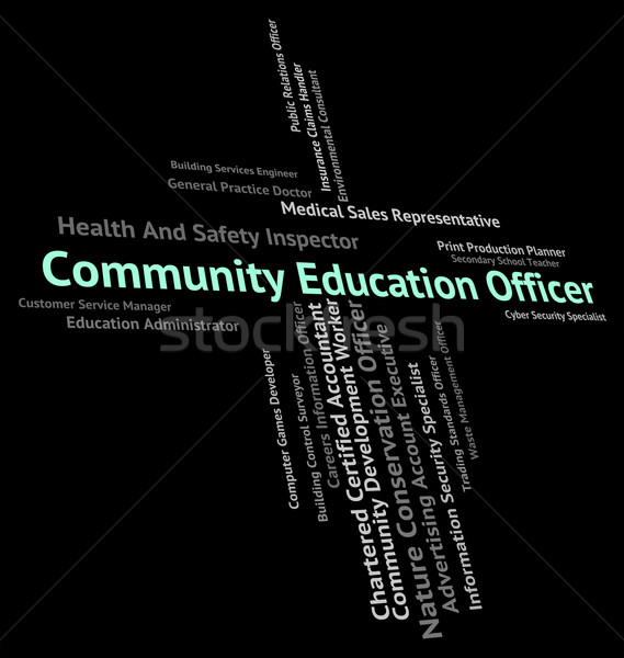 Сток-фото: сообщество · образование · офицер · единения · работа · в · команде · люди