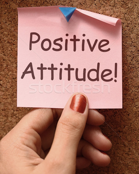 [[stock_photo]]: Attitude · positive · note · optimisme · foi · confiance