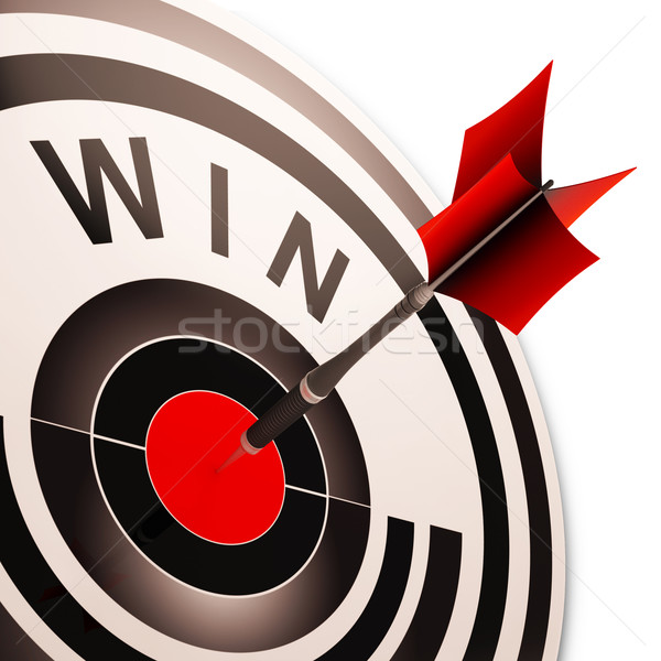 Win Target Shows Successes And Victory Stock photo © stuartmiles