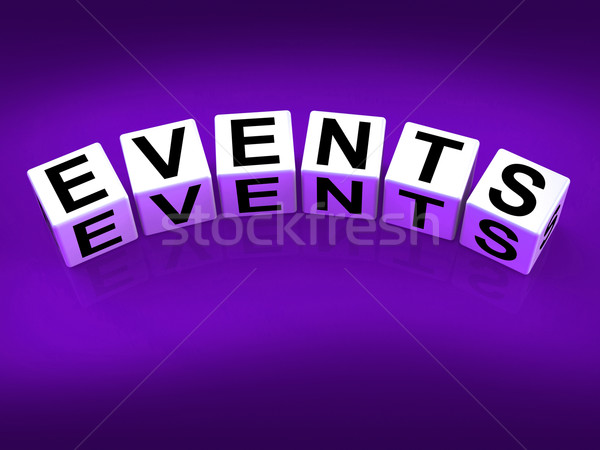 Acontecimientos bloques evento ceremonia experiencia Foto stock © stuartmiles
