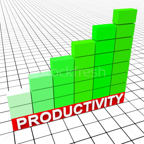 Növekedés produktivitás haladás jelentés elemzés pénzügyi beszámoló Stock fotó © stuartmiles