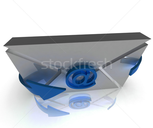 Foto stock: Envelope · assinar · teia · e-mail · comunicação · mensagem