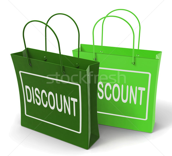 Discount Bags Show Bargains and Markdown Products Stock photo © stuartmiles