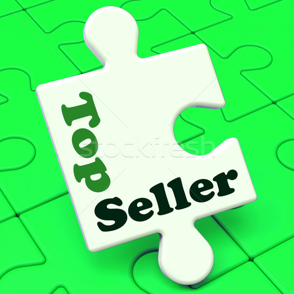 Top Seller Puzzle Shows Best Premium Services Or Product Stock photo © stuartmiles