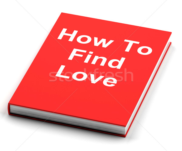 Book On How To Find Love Stock photo © stuartmiles