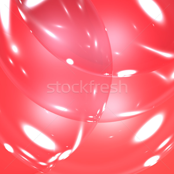 Light Streaks On Red Bubbles For Dramatic Background Stock photo © stuartmiles