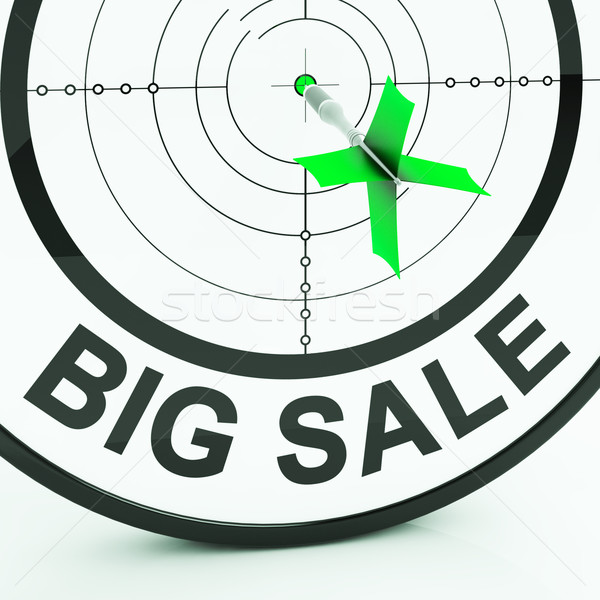 Big Sale Shows Promotions Offers In Retail Stock photo © stuartmiles