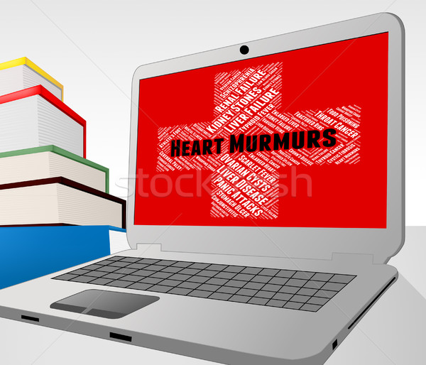 Heart Murmurs Shows Ill Health And Ailments Stock photo © stuartmiles