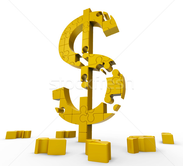 Dollar Symbol Geld Investments USA Zeichen Stock foto © stuartmiles