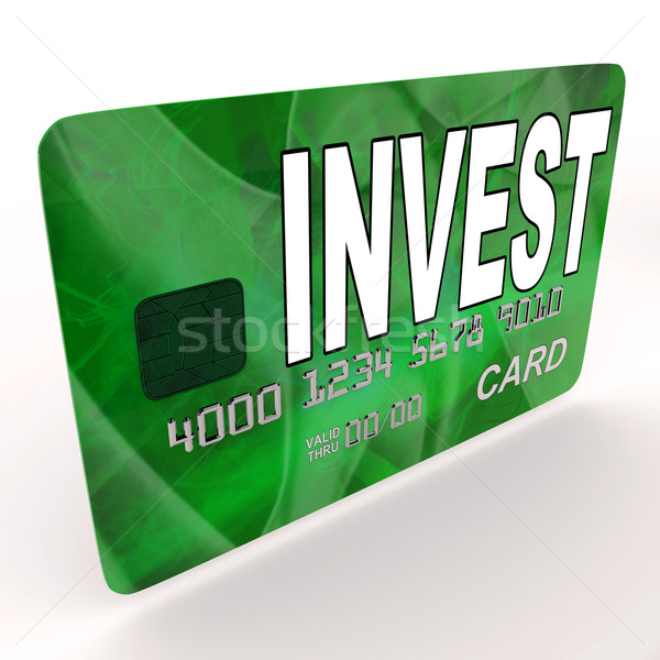 Stock foto: Kredit · Debitkarte · Geld