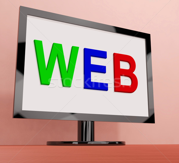 Web supervisar Internet www neto Foto stock © stuartmiles