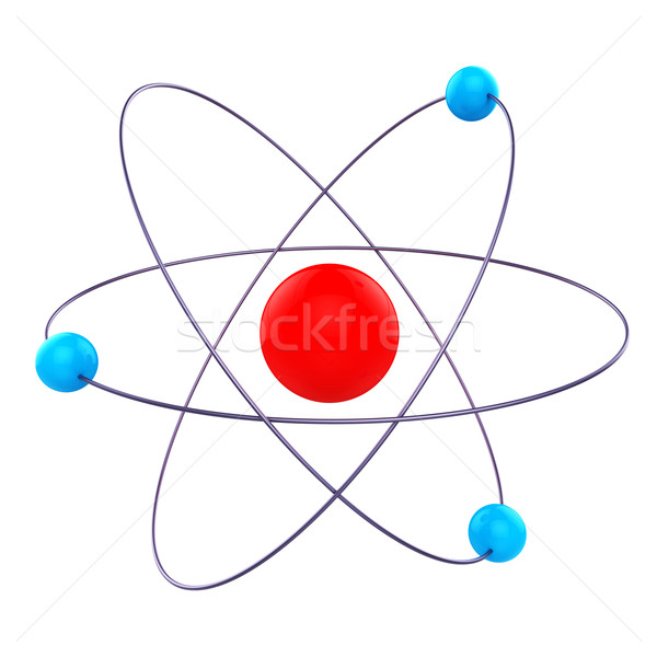 Atom formül kimyasal araştırma moleküler Stok fotoğraf © stuartmiles