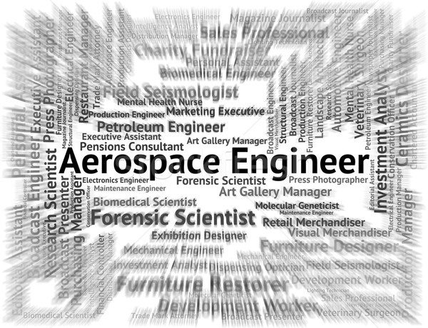 Aerospaziale ingegnere reclutamento offerte di lavoro lavoro Foto d'archivio © stuartmiles