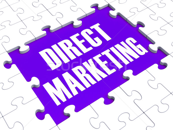 Direct marketing klanten target Stockfoto © stuartmiles
